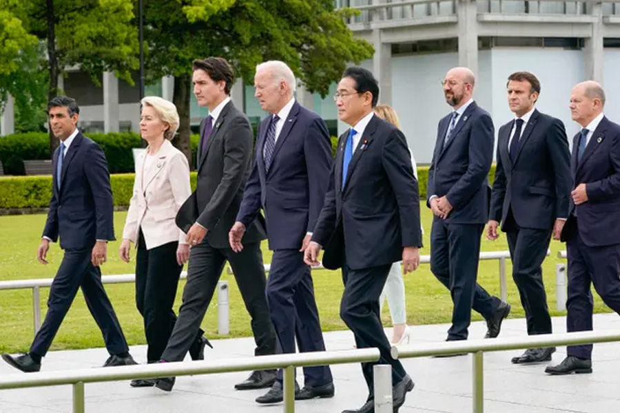 G7 leaders will promise to expand sanctions against Russia, the media writes