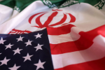 Флаги США и Ирана