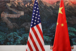 Флаги США и Китая